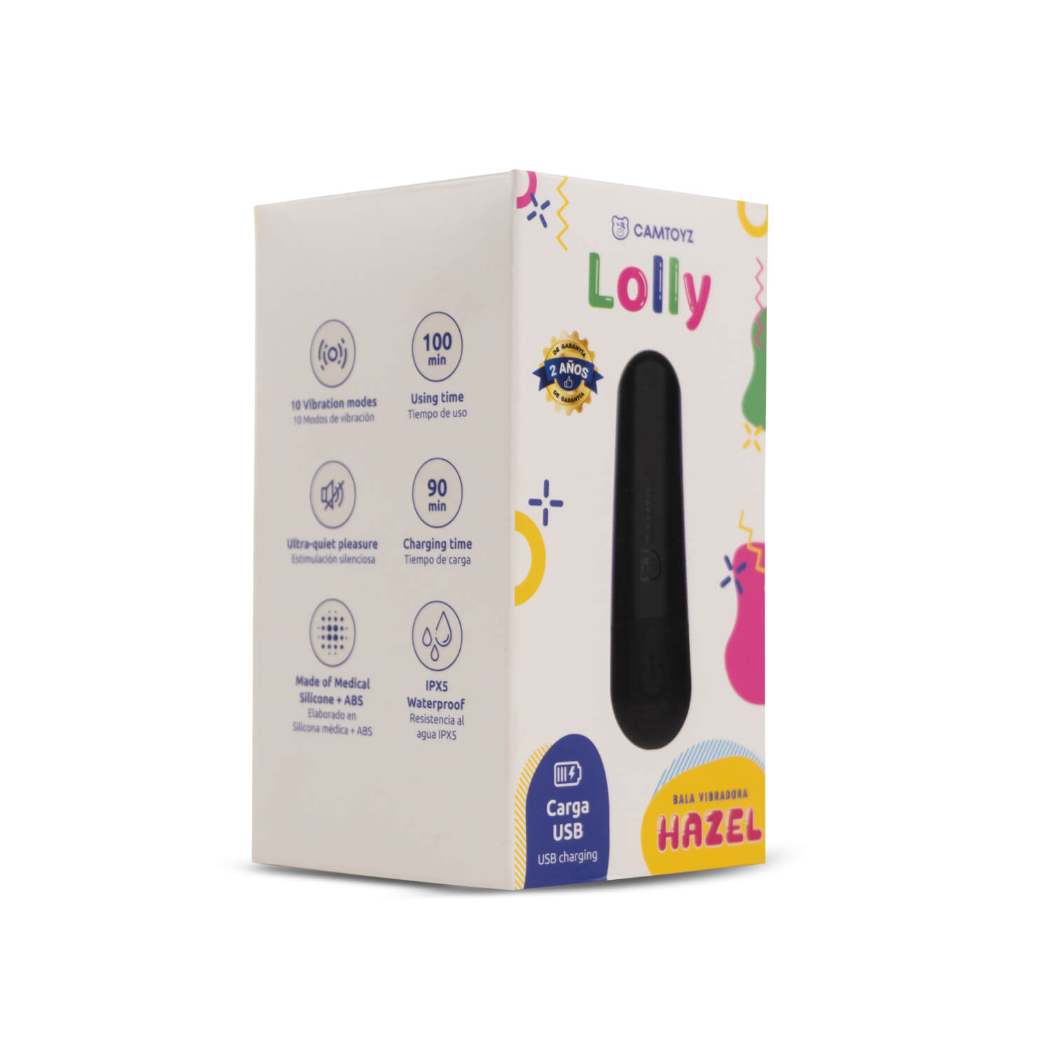 Bala Vibradora Hazel Camtoyz