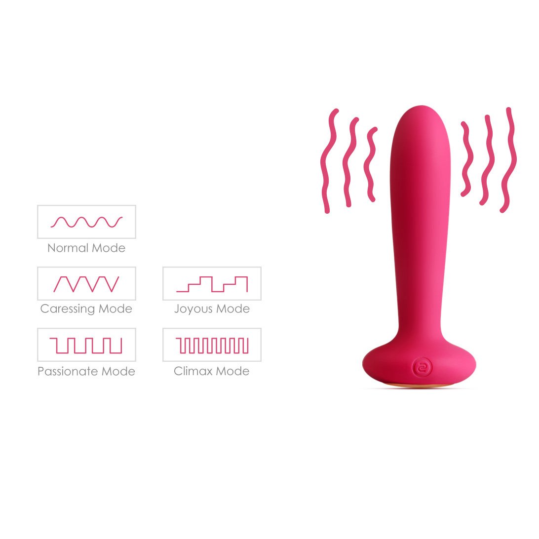 Plug Anal Vibrador Térmico Primo Svakom
