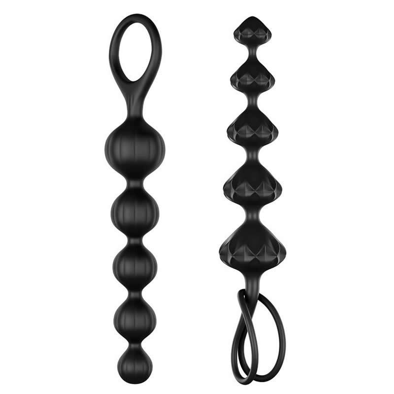 Satisfyer-love-beads-bolas-anales-negro-DistriSex Set De Plugs Anales Satisfyer Love Beads DistriSex