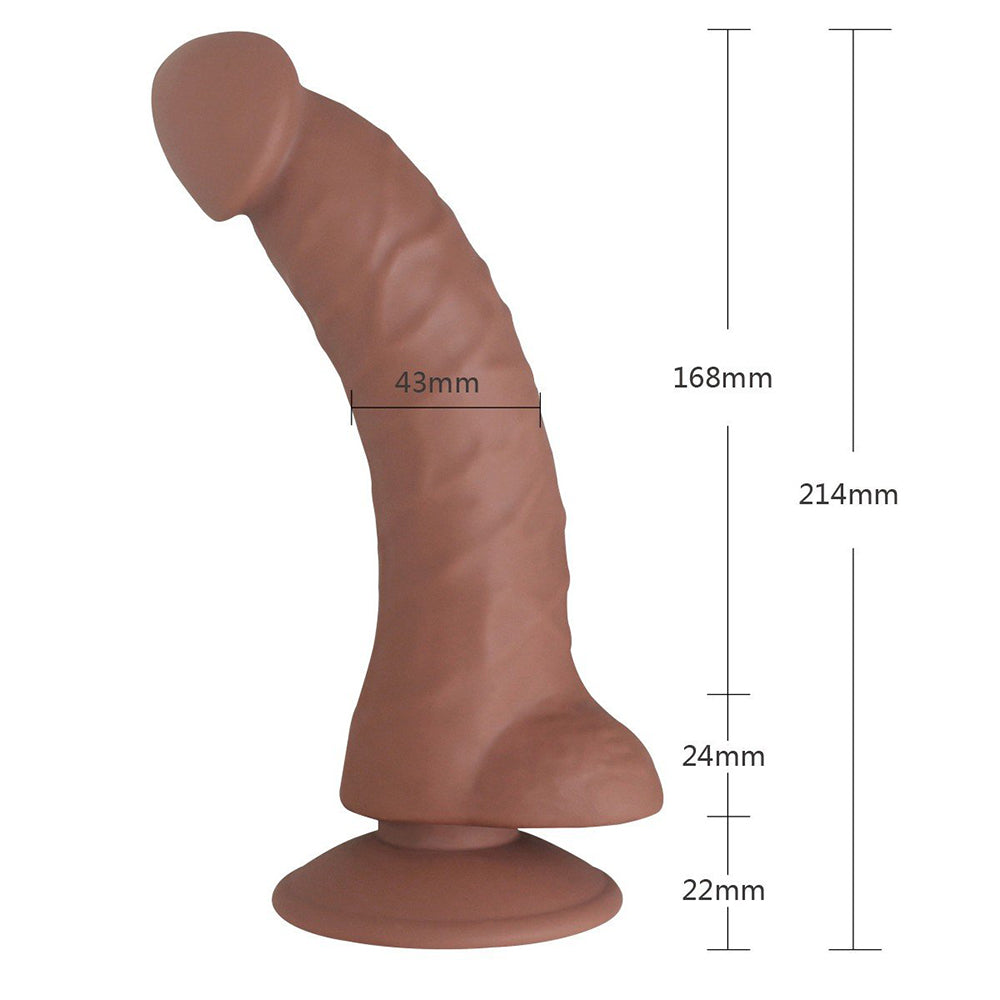Dildo Realista Belcebú 21.4 cm Camtoyz