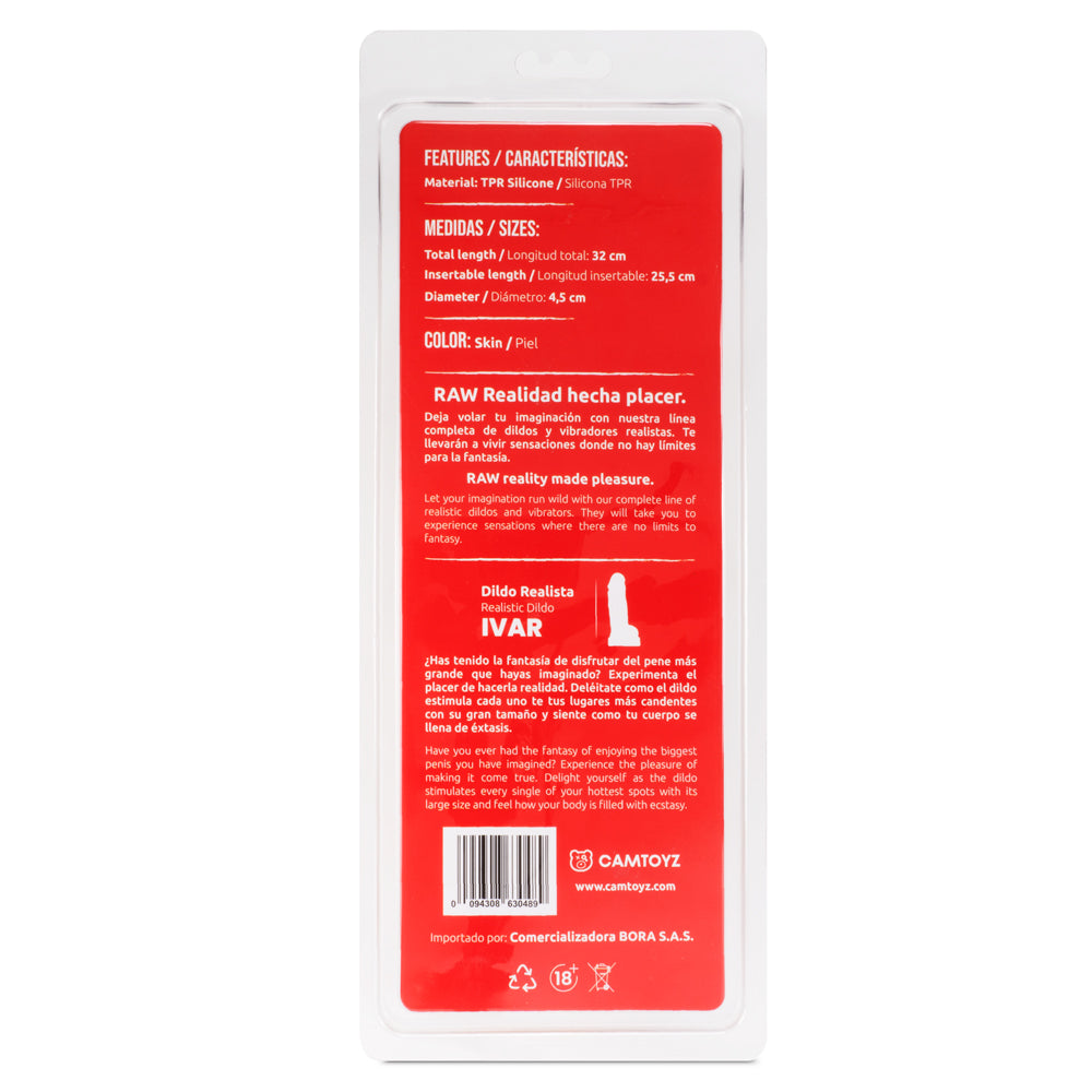 Dildo Realista Ivar 32 cm Camtoyz