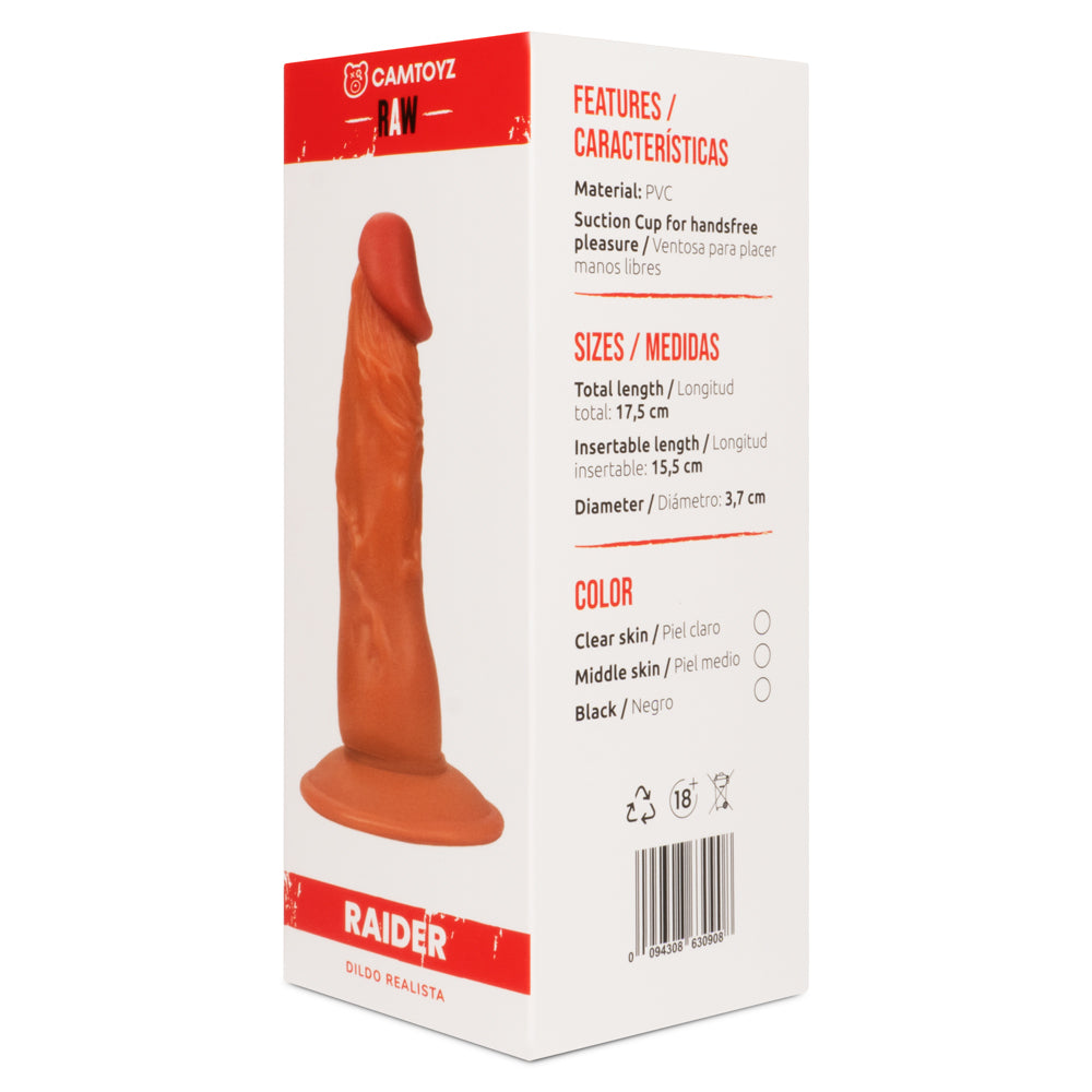 Dildo Realista Raider 17.5 cm Camtoyz