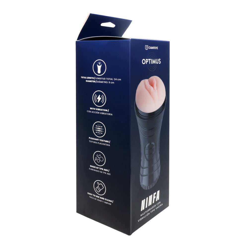 Masturbador artificial Ninfa (Vagina) con vibración Camtoyz