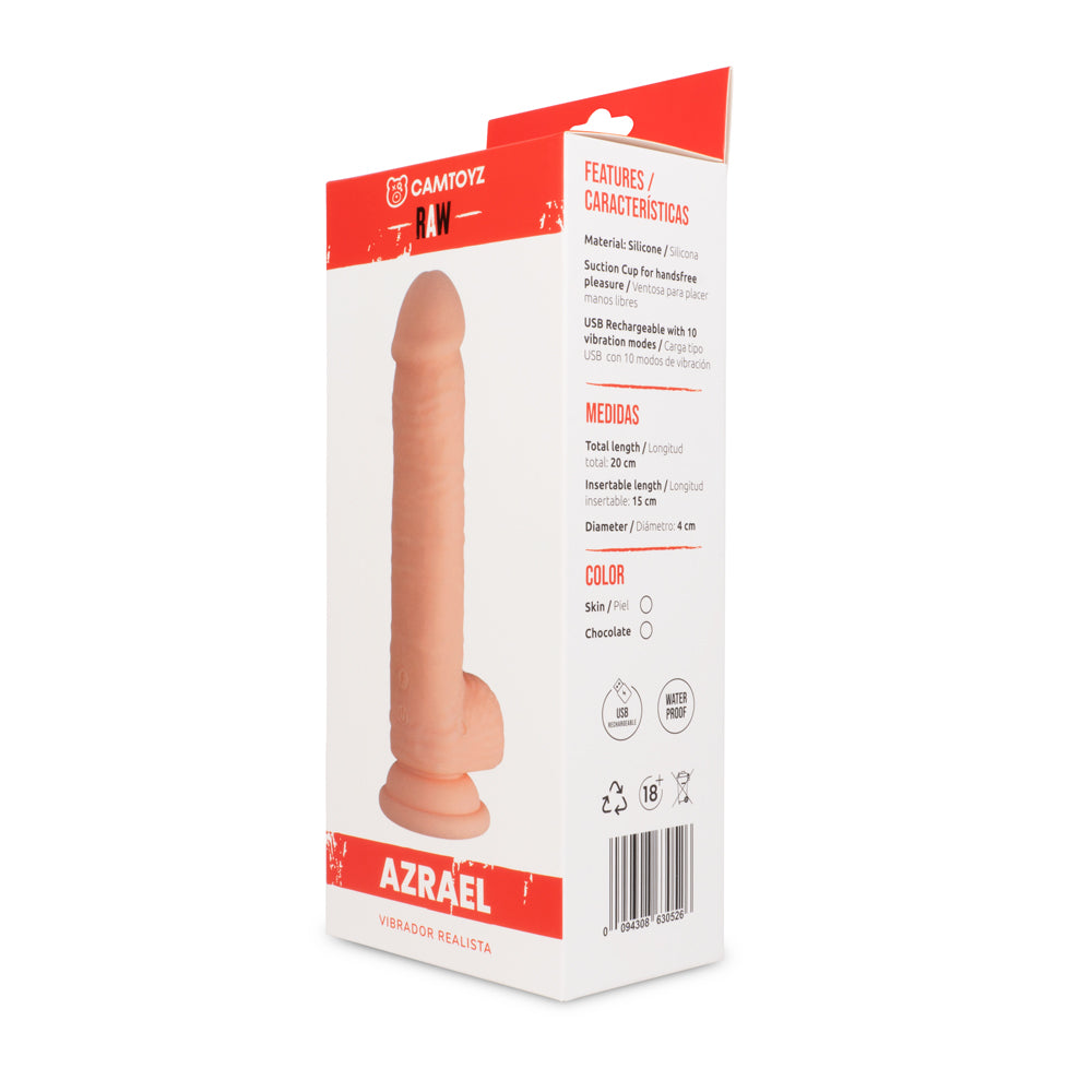 Vibrador Realista Azrael 20,2 cm Camtoyz