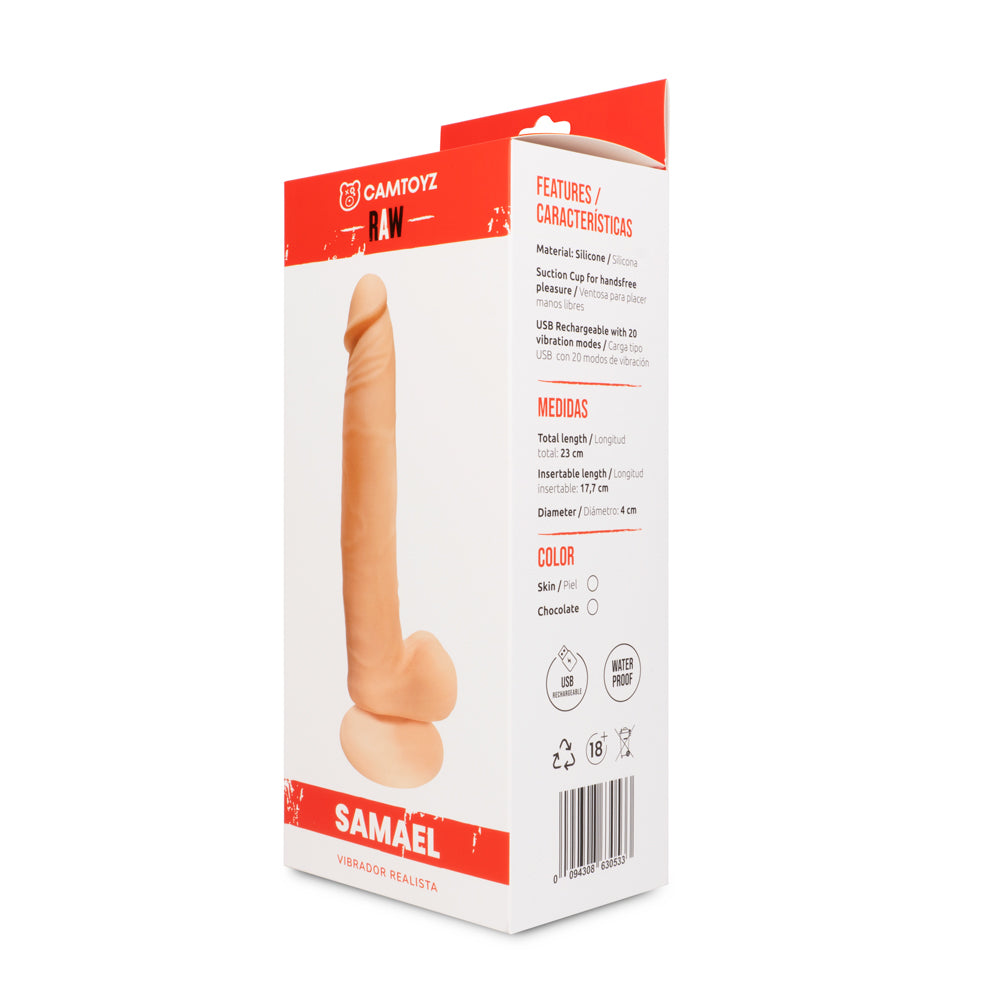 Vibrador Realista Samael 23 cm Camtoyz