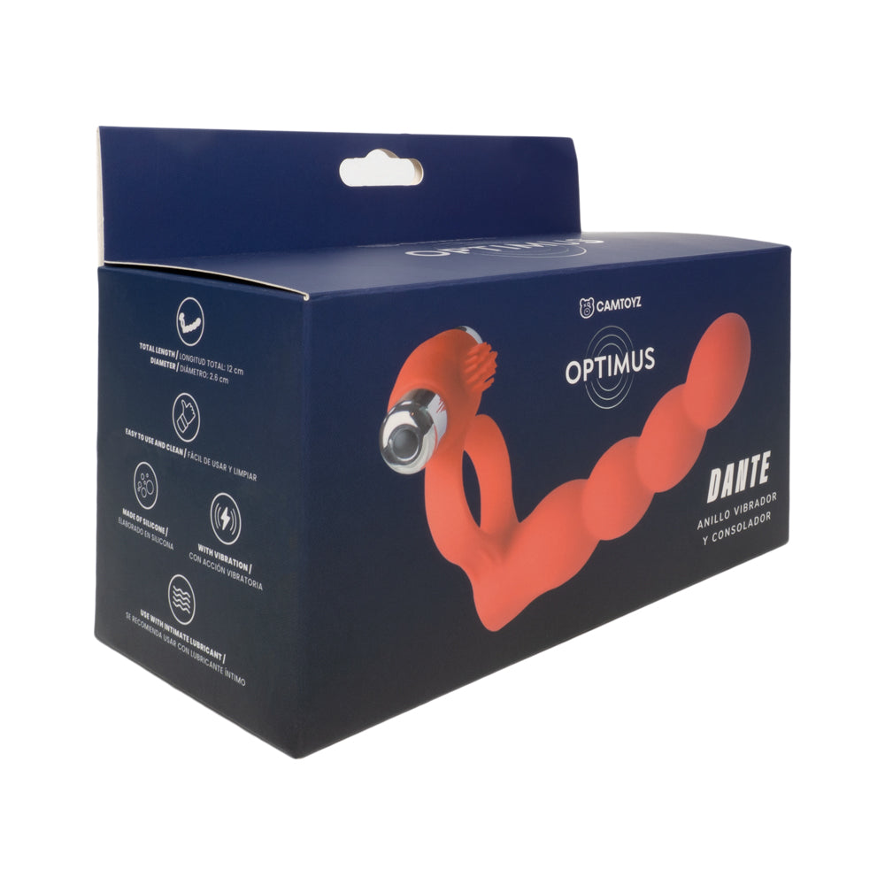 Anillo Vibrador y Consolador Dante Camtoyz