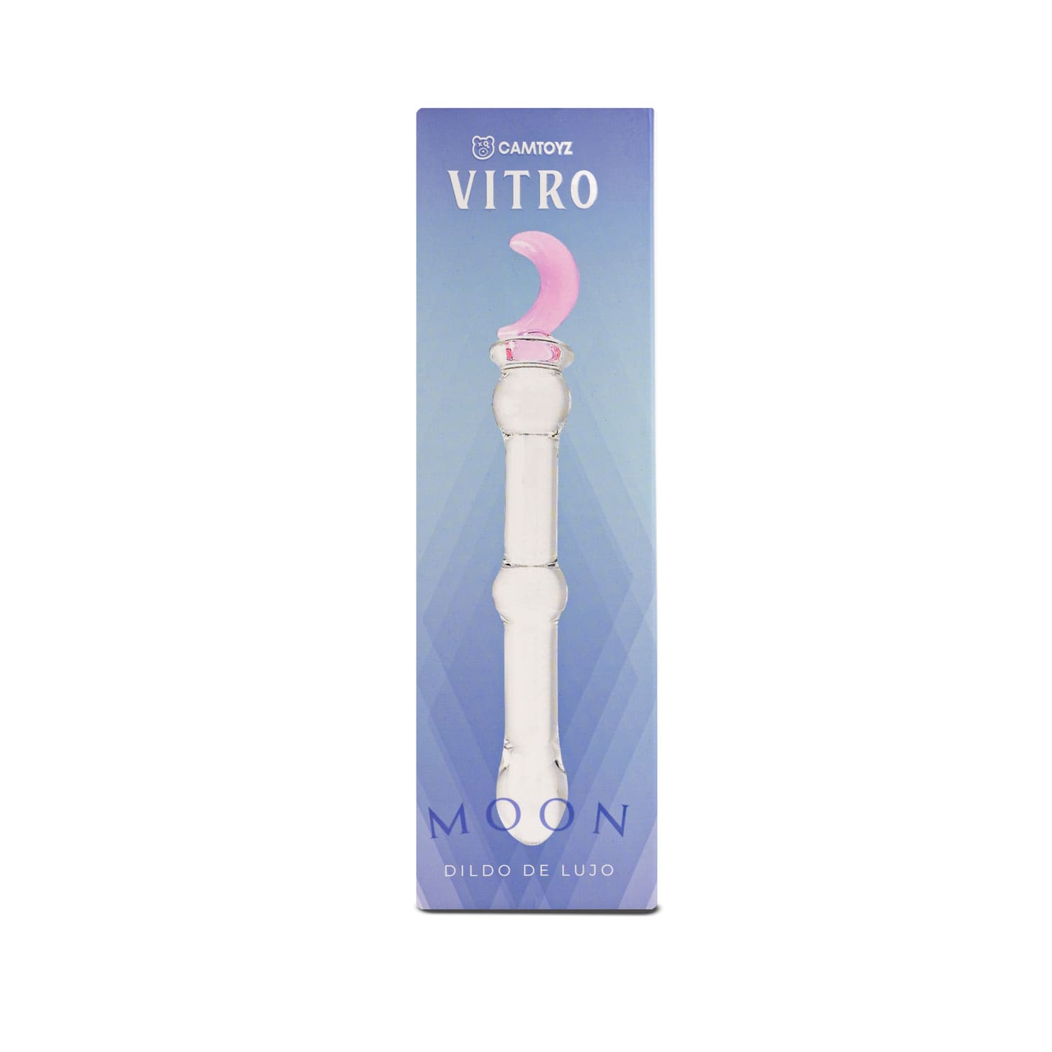 Dildo de Vidrio Moon 17 cm Camtoyz