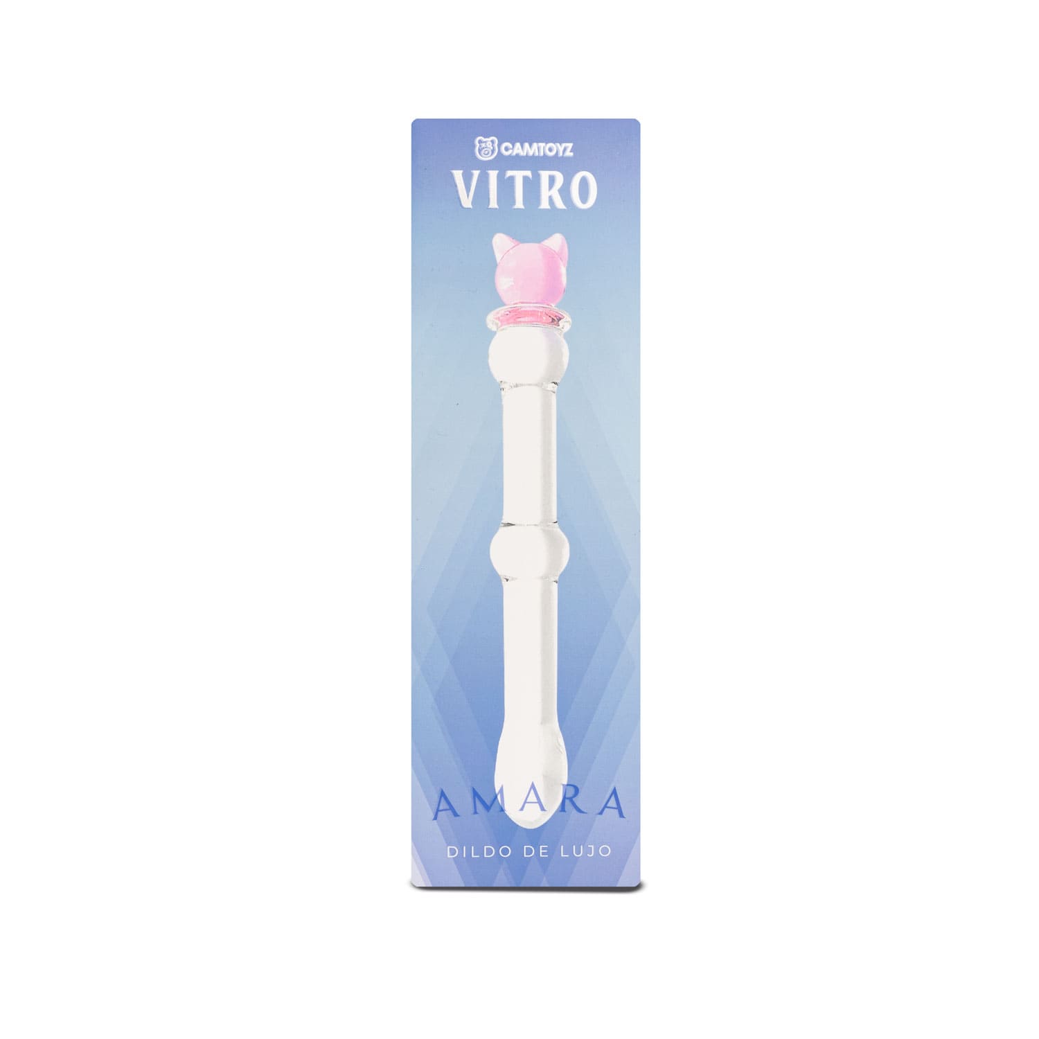 Dildo de Vidrio Amara 17 cm Camtoyz