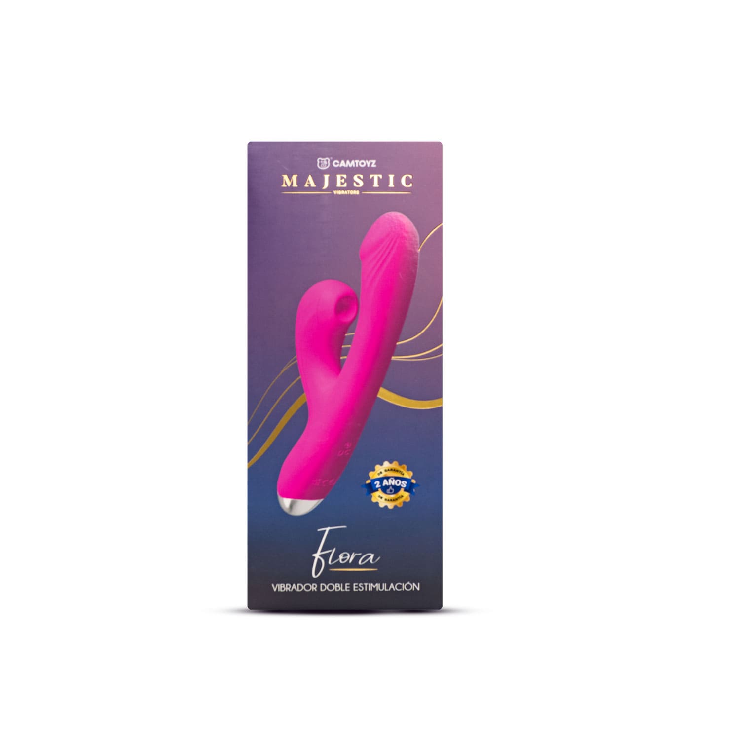 Vibrador Doble Estimulación Flora Camtoyz