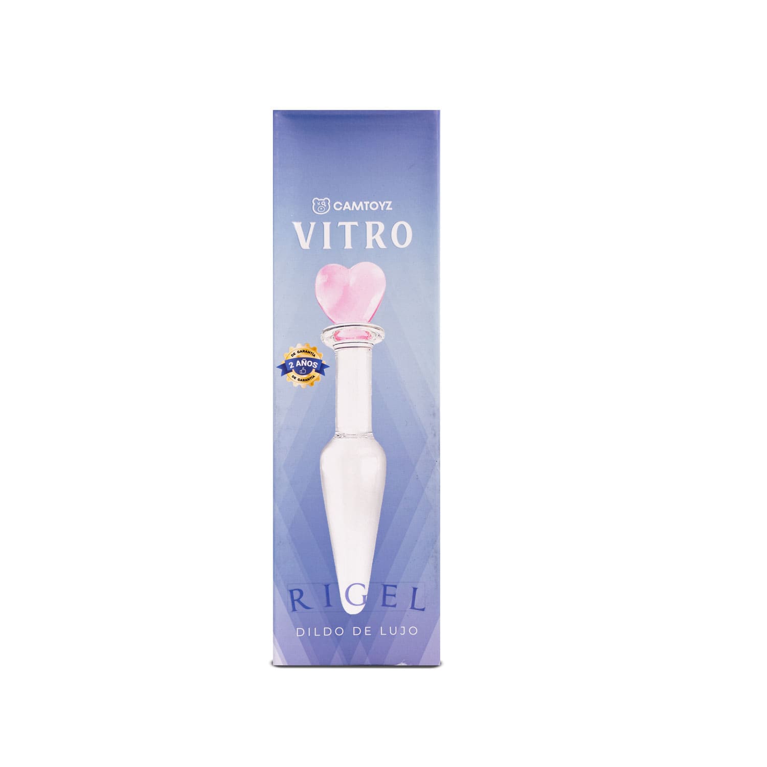 Dildo de Vidrio Rigel 13 cm Camtoyz