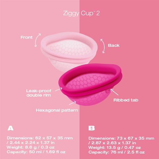 Copa Menstrual Ziggy Cup 2