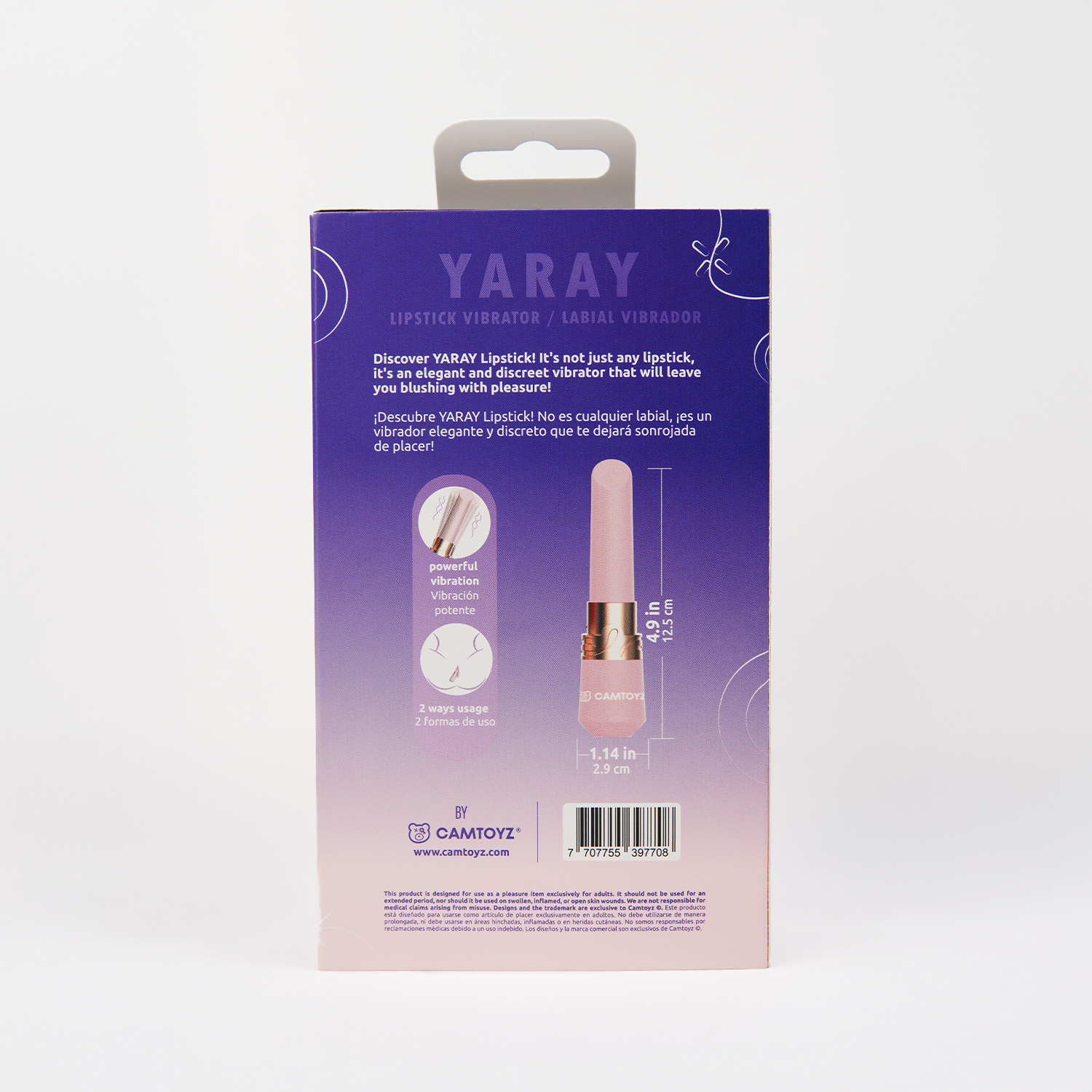 Labial Vibrador Yaray Camtoyz